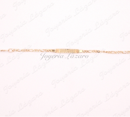 ORO 18 KTS ESCLAVA BEBE 3X1 LISA 2 POSTURAS