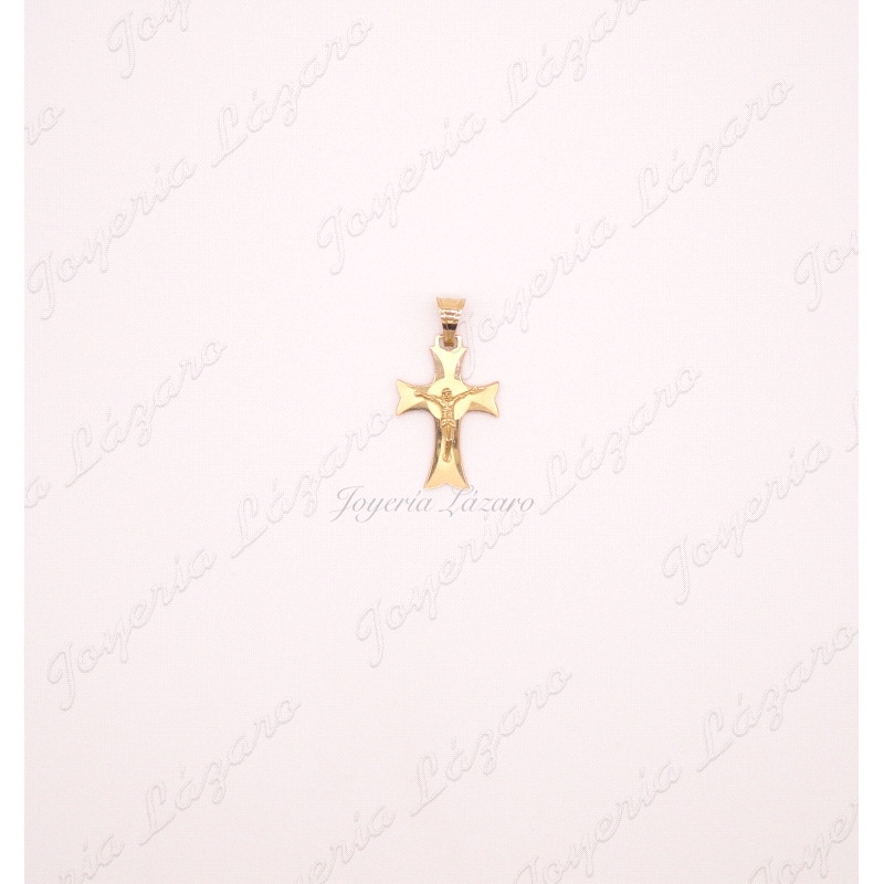 CRUZ 18KTS BRILLO MATE