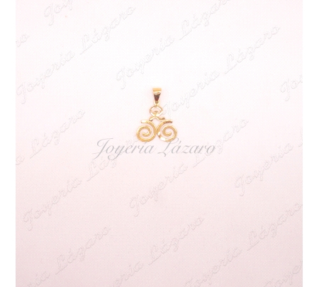 ORO 18 KTS COLGANTE INDALO RUEDAS