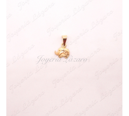 ORO 18 KTS COLGANTE INDALO ELEFANTE