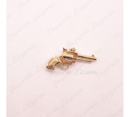 ORO 18 KTS COLGANTE REVOLVER