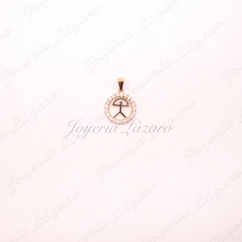 ORO 18 KTS COLGANTE INDALO CLASIC.CIRCO