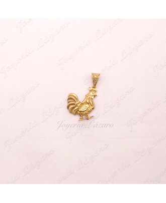 ORO 18 KTS COLGANTE GALLO