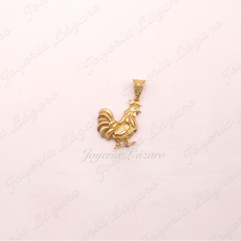 ORO 18 KTS COLGANTE GALLO
