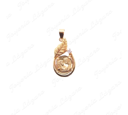 COLGANTE ORO18KT,PAREJA,AMOR