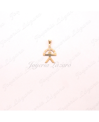 COLG. 18KTS INDALO CLASICO CHAPA