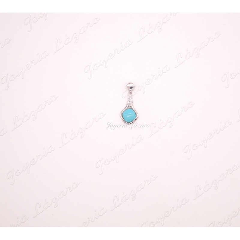 COLGANTE 18KTS BL.PENDULO TUR,.