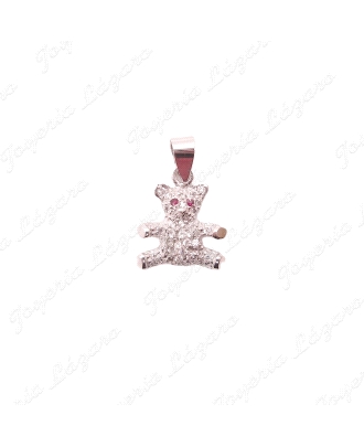 COLGANTE 18KTS BL.CIRCO OSO