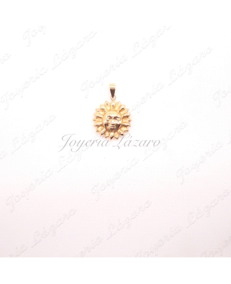 COLGANTE 18KTS SOL PORTOCARRERO