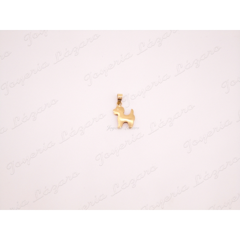 COLGANTE 18KTS PERRO