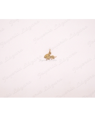 COLGANTE 18KTS LEON/DELFIN