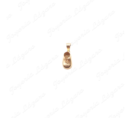 COLGANTE 18KTS BOTITA BEBE
