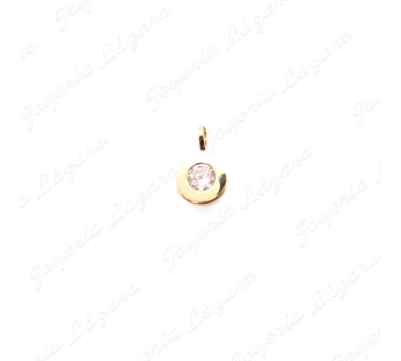 COLGANTE ORO 18 KTS CIRCONITA BOCEL