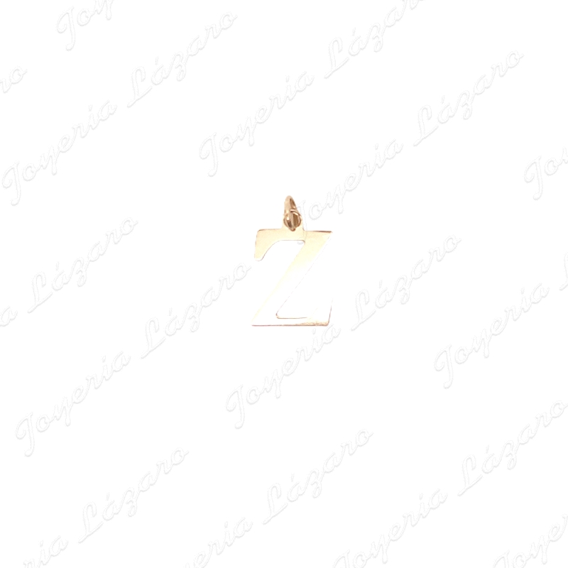 COLGANTE ORO 18 KTS LETRA Z 9X11MM