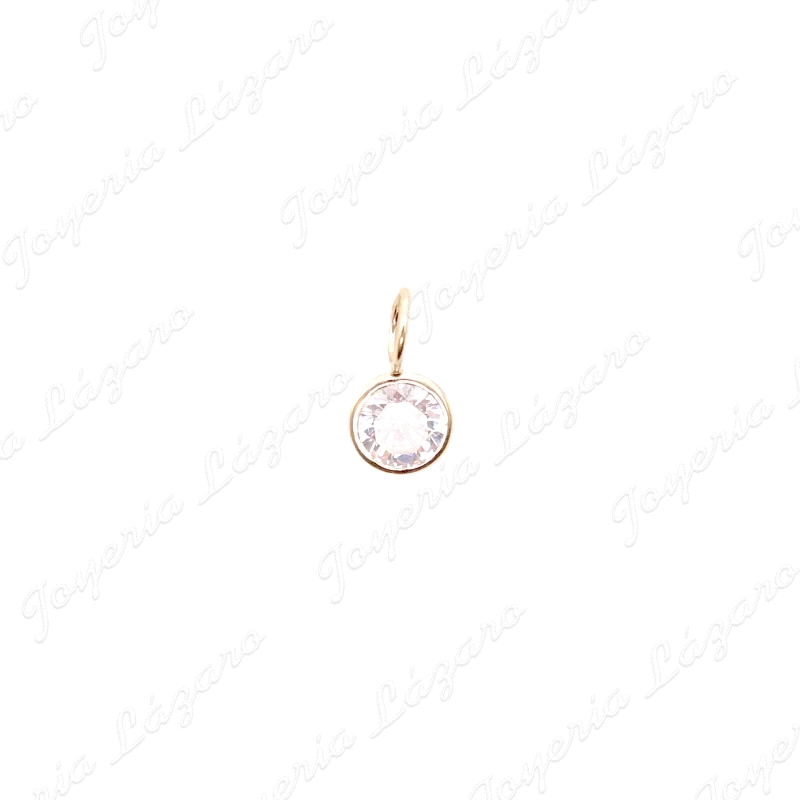 COLGANTE ORO 18 KTS CIRCONITA CERCO 5MM