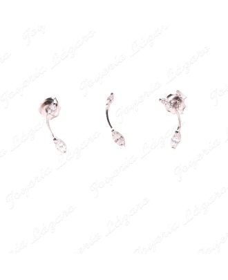 SOLO COLGANTE ORO BL. COMBINA CON PENDIENTES 18PPL00109