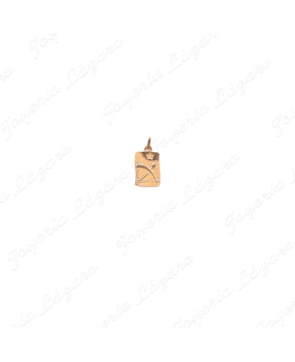 COLGANTE ORO 18 KTS HOROSCOPO SAGITARIO 10X14