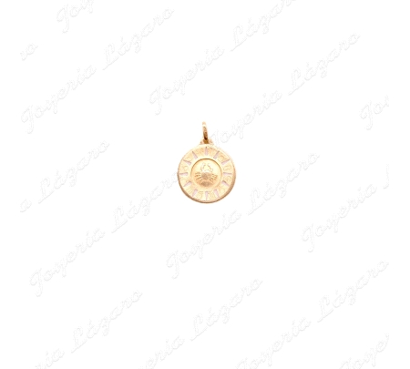 COLGANTE ORO 18 KTS HOROSCOPO CANCER 16MM