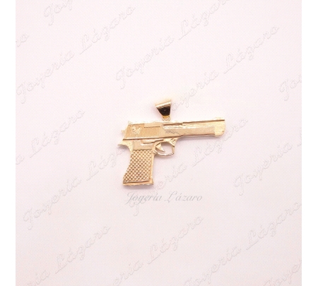 ORO 18 KTS COLGANTE PISTOLA