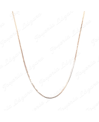 CADENA 60 CM. ORO 18 KTS BARBADA PLANA 1.5MM