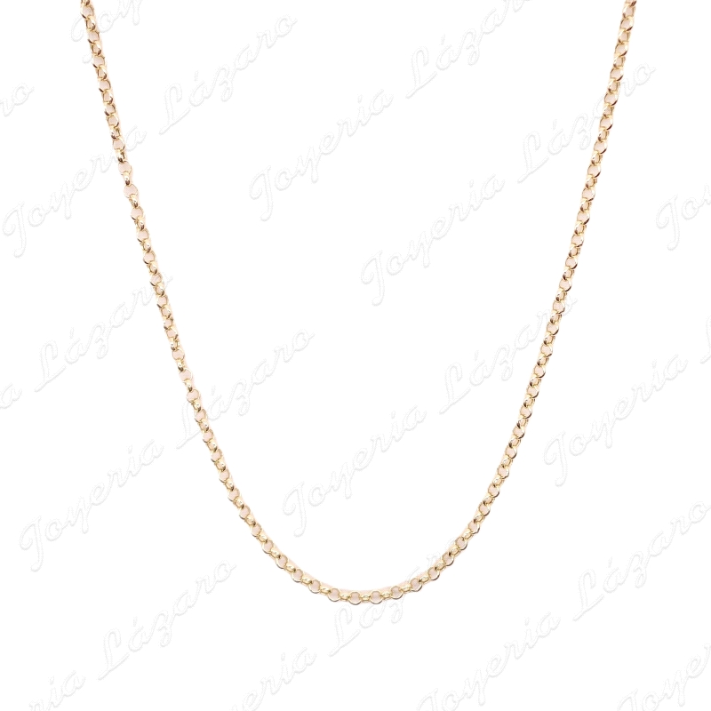 CADENA 60 CM. ORO 18 KTS ROLO 2.5MM