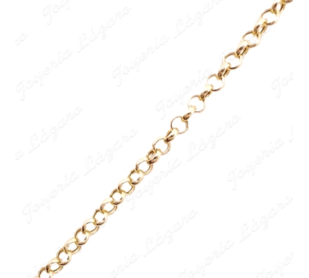 CADENA 60 CM. ORO 18 KTS ROLO 2.5MM