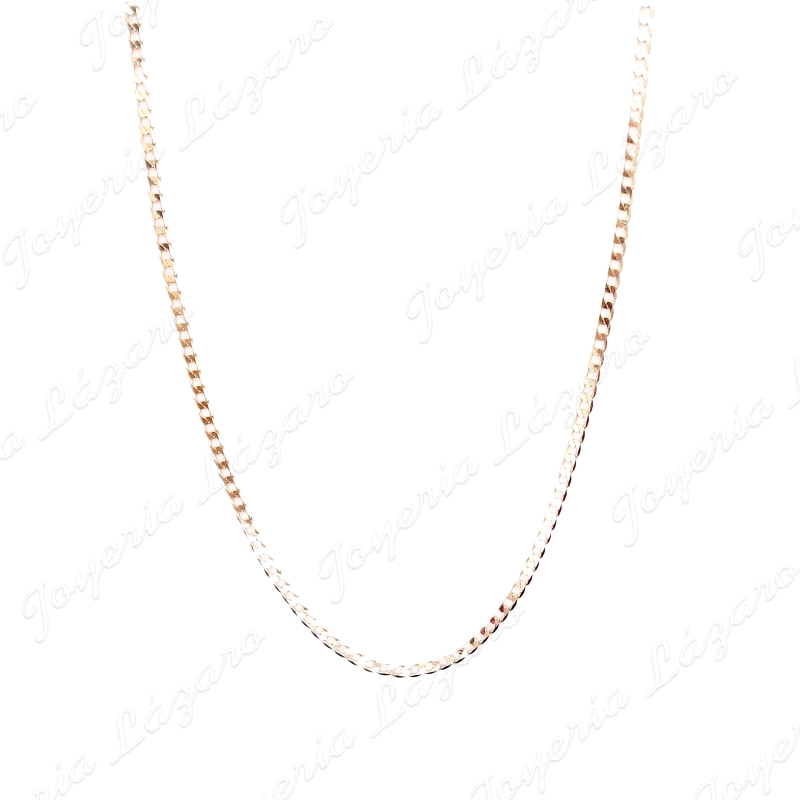 CADENA 60 CM. ORO 18 KTS BARBADA MACIZA 2.5MM