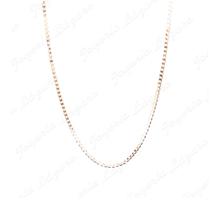 CADENA 60 CM. ORO 18 KTS BARBADA MACIZA 2.5MM