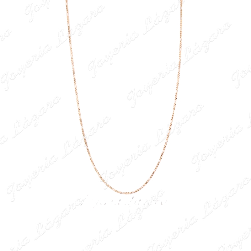 CADENA 60 CM. ORO 18 KTS 3X1