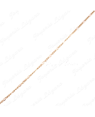 CADENA 60 CM. ORO 18 KTS 3X1