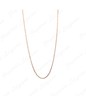 CADENA 60 CM. ORO 18 KTS 3X1 HUECA