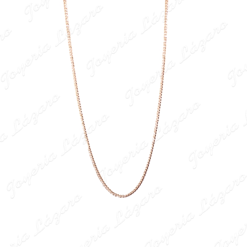CADENA 60 CM. ORO 18 KTS 3X1 HUECA