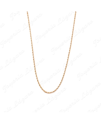 CADENA 70 CM. ORO 18 KTS CORDON SALOMONICO