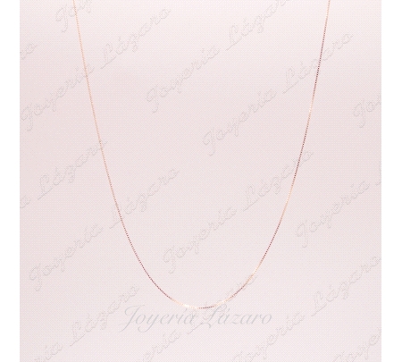 ORO 18 KTS CADENA 60 CM. COLA CUADRADA