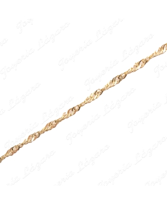 CADENA 50 CM. ORO 18 KTS SINGAPUR