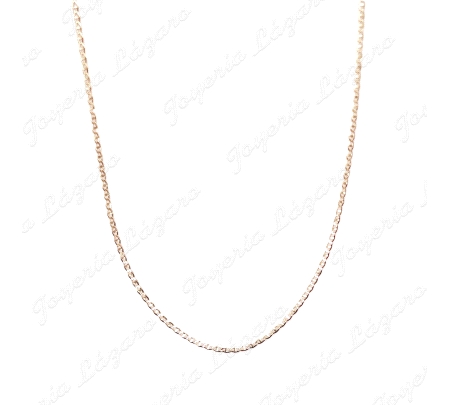 CADENA 50 CM. ORO 18 KTS BARCO 2MM