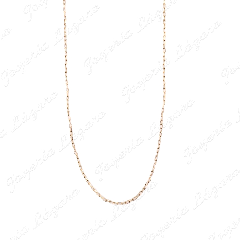 CADENA 50 CM. ORO 18 KTS FORZADA 1MM