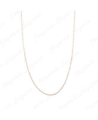 CADENA 55 CM. ORO 18 KTS FORZADA REASA