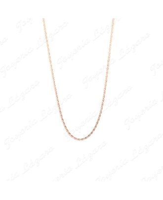 CADENA 50 CM. ORO 18 KTS OJO PERDIZ HUECA