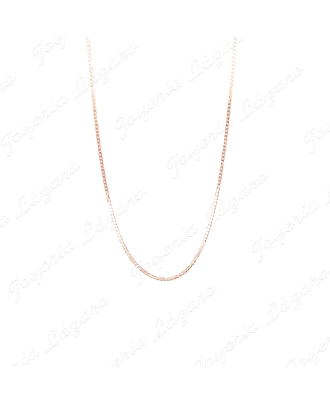 CADENA 50 CM. ORO 18 KTS MACIZA OJO PERDIZ