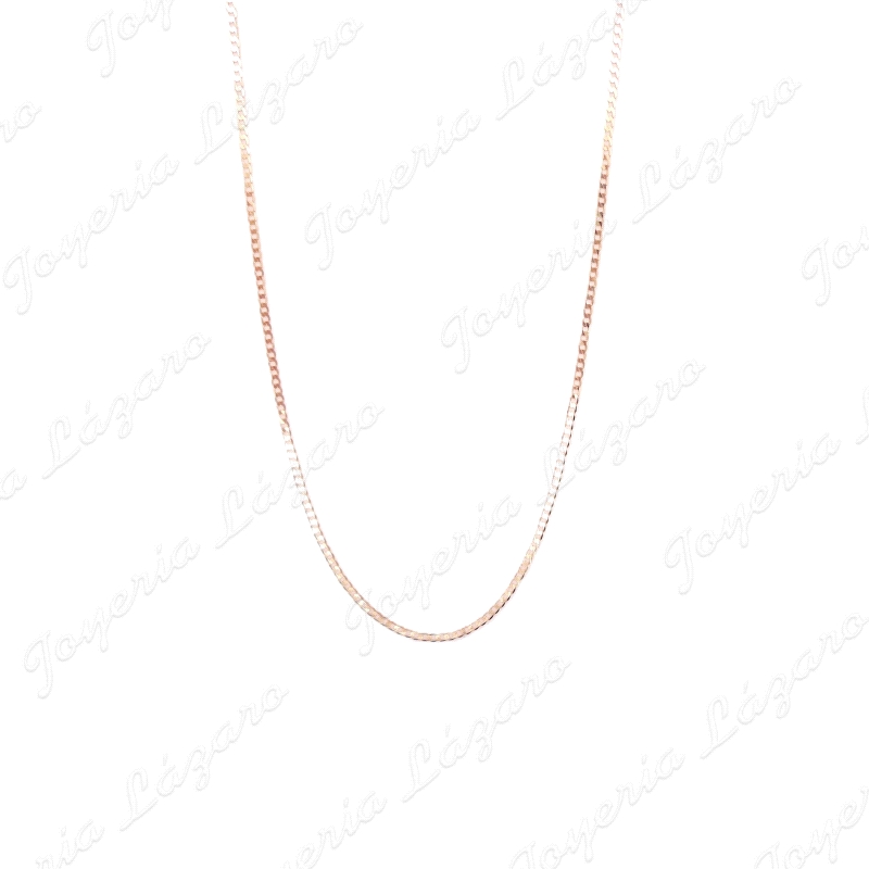 CADENA 50 CM. ORO 18 KTS MACIZA OJO PERDIZ