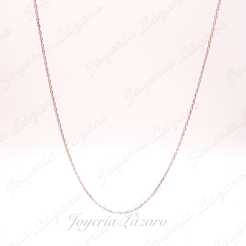 ORO 18 KTS CADENA 50 CM.FORZADA LIGERA