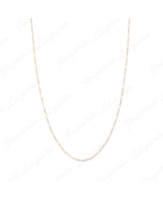 CADENA 45 CM. ORO 18 KTS 3X1 HUECA 1.5MM