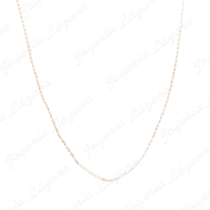 CADENA 45 CM. ORO 18 KTS PLANA DISEÑO 1.3MM