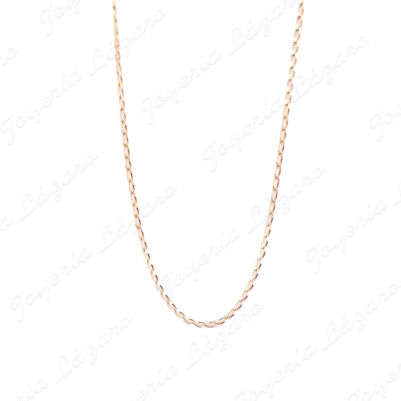 CADENA 40/45 CM. ORO 18 KTS BARBADA 2MM