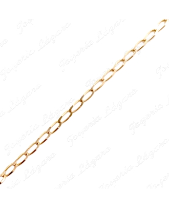 CADENA 40/45 CM. ORO 18 KTS BARBADA 2MM