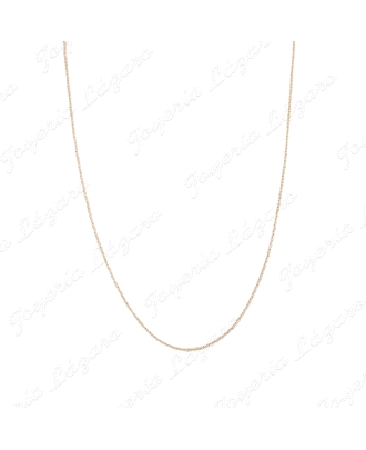 CADENA 45 CM. ORO 18 KTS FORZADA 1MM