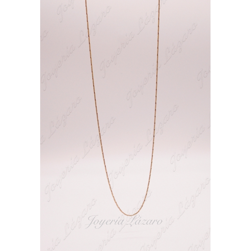 CADENA 18KTS 40CM COLA RATON