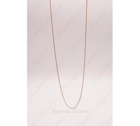 CADENA 18KTS 40CM COLA RATON