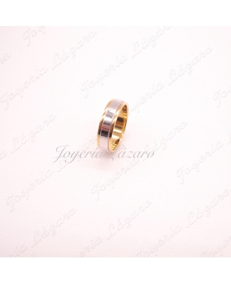 ALIANZA 18KTS BIC. 5MM Nº9